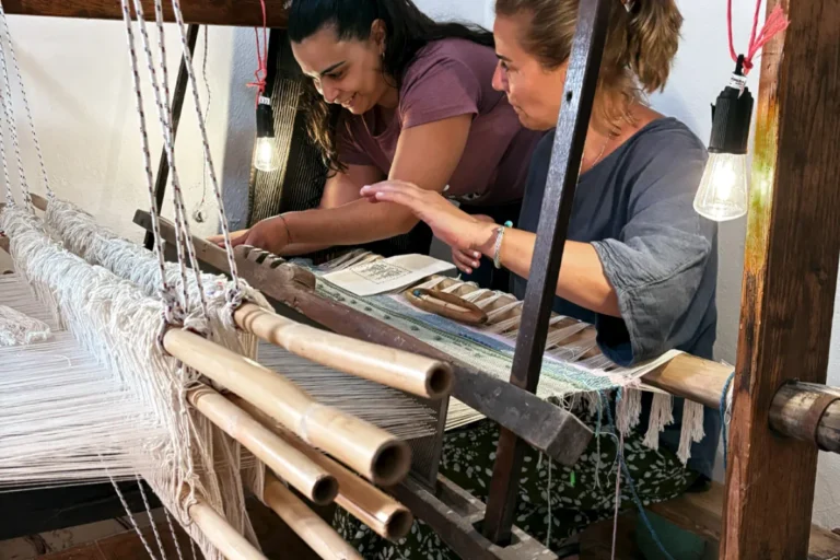 Immersive retreats in Sardinia ancient loom